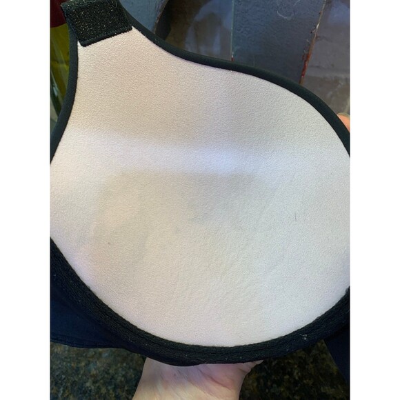 Victoria’s Secret T-Shirt Push-Up Full Coverage Bra Black/Pink/Gold 32DD EUC - Picture 12 of 12